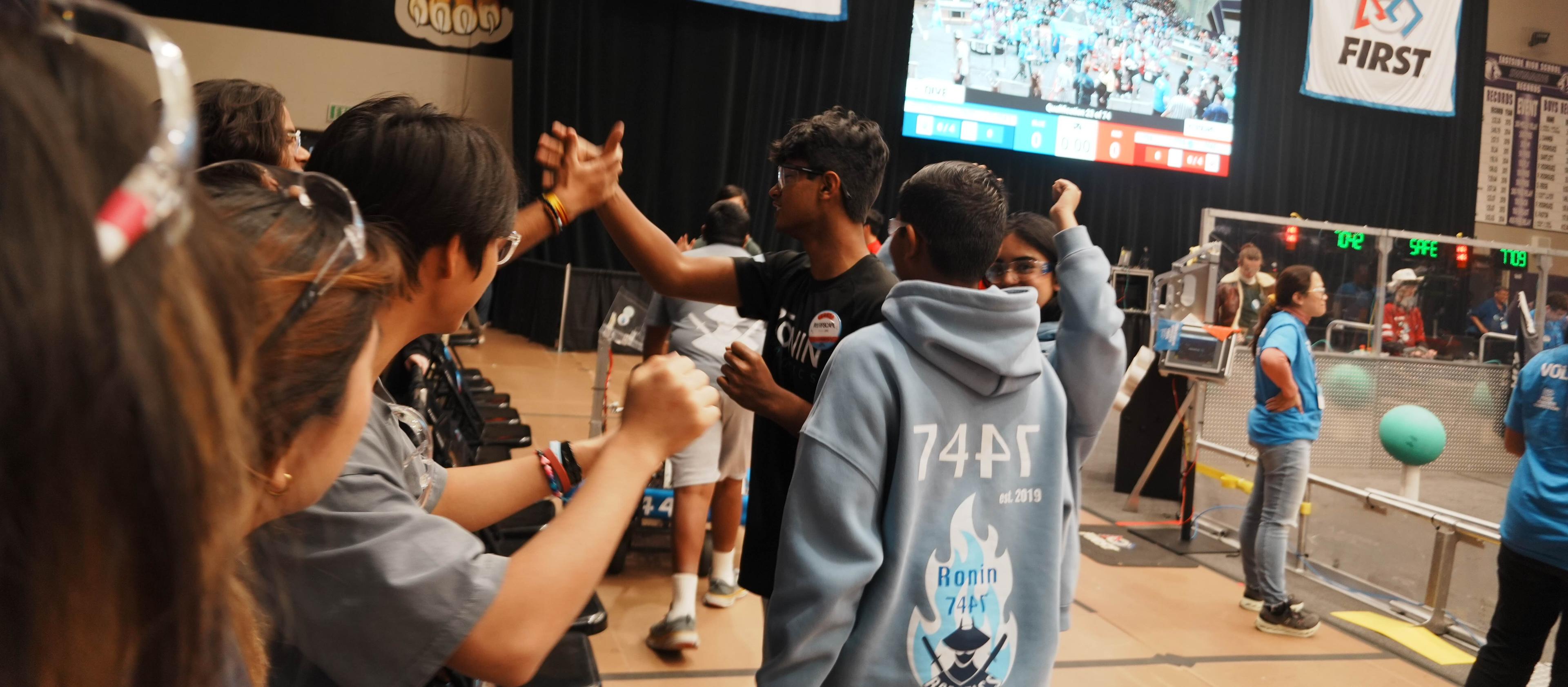 Ronin Robotics Team Photo at AVR 2024